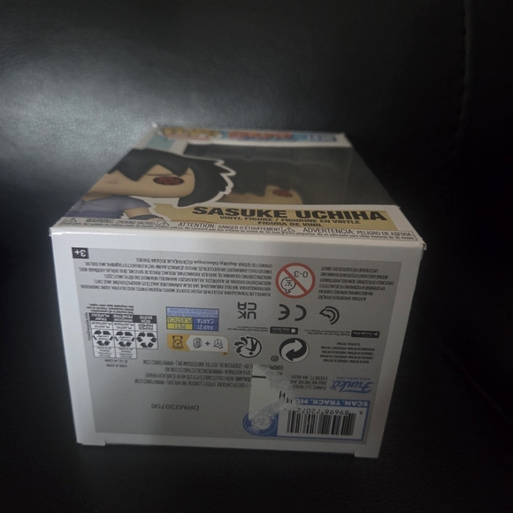 Funko Pop Anime Naruto Shippuden Sasuke Uchiha Figure - Picture 6 of 7